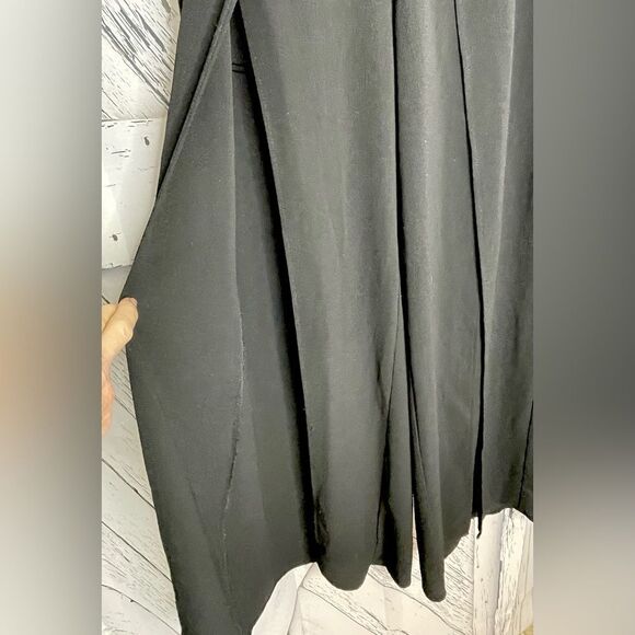 Forever 21 Split Leg Wide Pants Black M - Picture 2 of 7